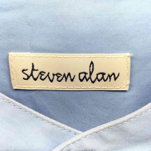 スティーブンアラン Steven Alan BAND COLLAR SHIRT-LOOSE メンズ JPN:L