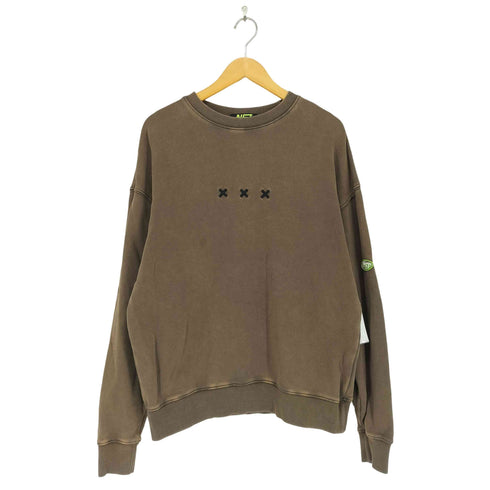 nstnew start USED加工 クルーネックトレーナー メンズ S