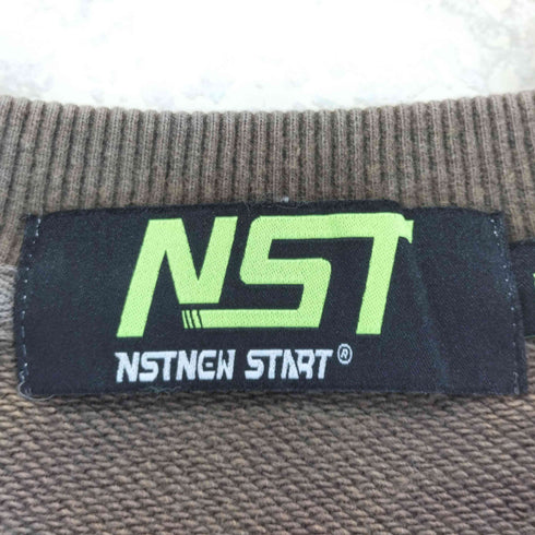 nstnew start USED加工 クルーネックトレーナー メンズ S