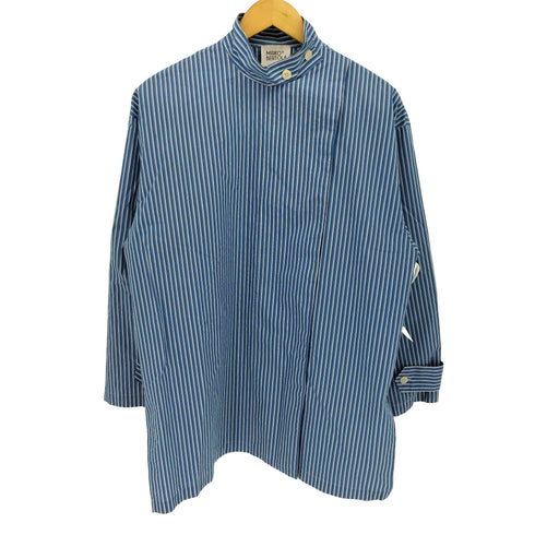 アーバンリサーチ URBAN RESEARCH 24SS イタリア製 MIRKO BERTOLA ストライプ デザインシャツ レディース