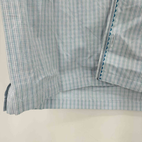 プラダ PRADA オープンカラー チェックパジャマシャツ メンズ import:XS