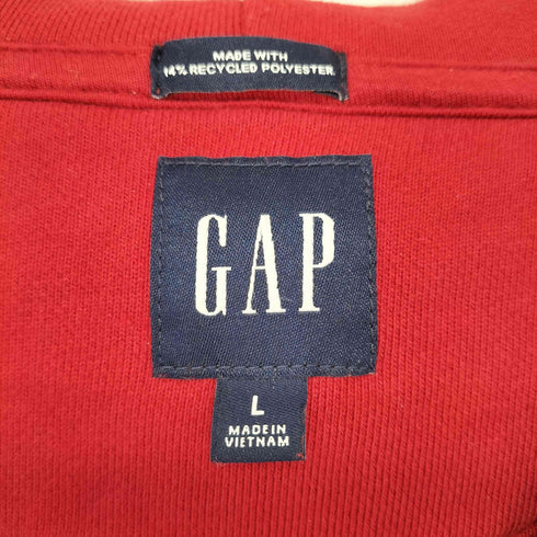 ギャップ Gap オーバーサイズ ヘビーウェイト ロゴパーカー メンズ import:L