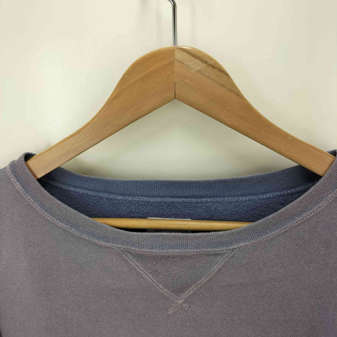 riding high バイカラー v字ガゼット スウェット メンズ