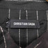 クリスチャンダダ CHRISTIAN DADA LOSING POWER コットンモダール ストライプシャツ メンズ JPN:48