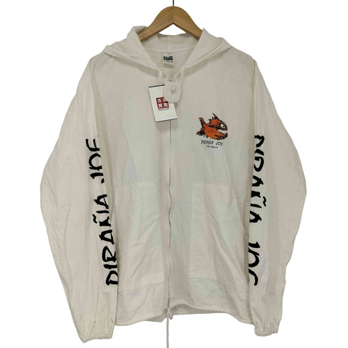 90s la iguana PIRANA JOE ピラニアジョー コットンパーカー フード メンズ import:M