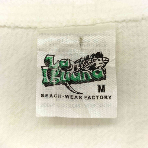 90s la iguana PIRANA JOE ピラニアジョー コットンパーカー フード メンズ import:M