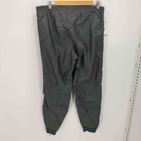 アディダス adidas デサント製 裾リブ ナイロン パンツ メンズ JPN:L