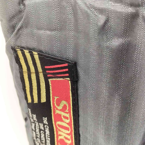 アディダス adidas デサント製 裾リブ ナイロン パンツ メンズ JPN:L