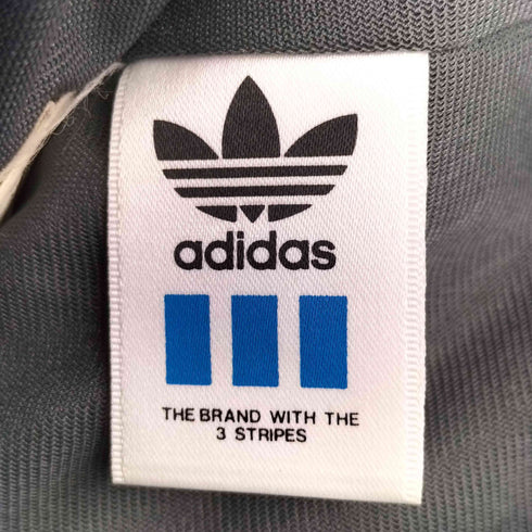 アディダス adidas デサント製 裾リブ ナイロン パンツ メンズ JPN:L