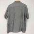 60-70s 襟芯 ボックス ストライプ 半袖シャツ メンズ import:L