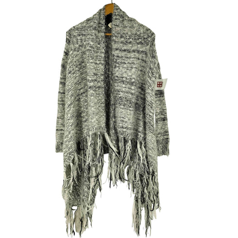 フォーエバー21 FOREVER 21 フリンジニットカーディガン レディース import:M