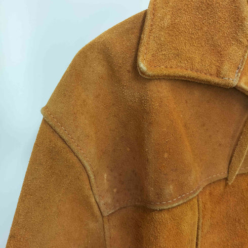 70s berman buckskin レザー プルオーバー メンズ JPN:L