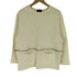 ズッカ ZUCCa 2way 65/35 ウール ナイロン デタッチャブル ジップ デザイン トップス レディース JPN:M
