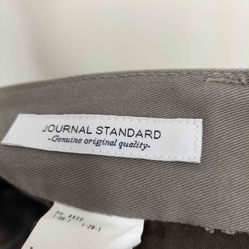 ジャーナルスタンダード JOURNAL STANDARD TCツイル カーブパンツ メンズ JPN:M