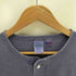 ヘルスニット Healthknit usa製 ヘンリーネック 後染め クルーネックTシャツ メンズ JPN:XL