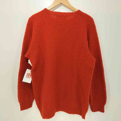 PETER BLANCE スコットランド製 SHAGGY DOG SHETLAND SWEATER シャギードッグ シェットランド セーター メンズ