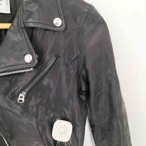 ビューティフルピープル beautiful people ラムレザー ダブルブレスト レザージャケット レディース 150