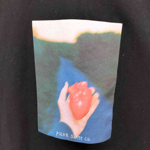 ポーラー POLER sirus SS TEE HEART IN HAND フォトプリント クルーネックTシャツ メンズ JPN:M