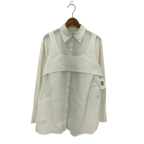 ABOR Bustier layered Shirt ビスチェレイヤードシャツ レディース FREE