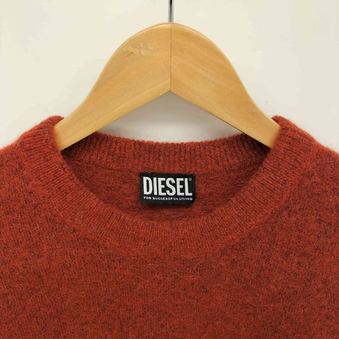 ディーゼル DIESEL M-BRUNS ドロップショルダー サイドジップ アルパカ混 ニット レディース import:XS