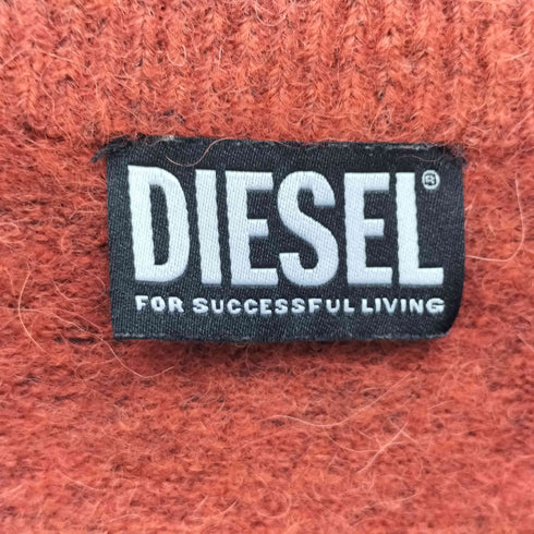 ディーゼル DIESEL M-BRUNS ドロップショルダー サイドジップ アルパカ混 ニット レディース import:XS