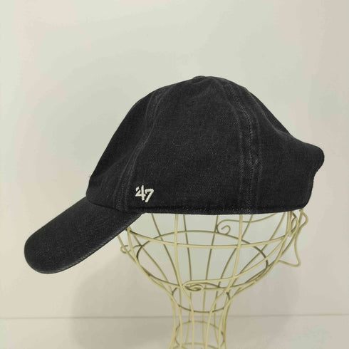フォーティセブンブランド 47 BRAND NY ブラックデニム 6パネルキャップ レディース