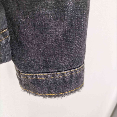 裏地ファーデニムジャケット メンズ