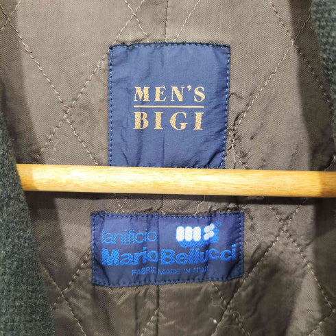 メンズビギ MENS BIGI Ianficio Mario Bellucci 裏地キルティング チェスター ハーフコート メンズ JPN:M
