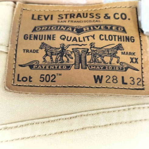 リーバイス Levis 502チノパンツ メンズ 28/32