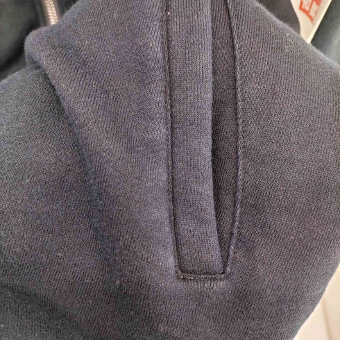 ダブルスタンダードクロージング DOUBLE STANDARD CLOTHING 30/7 度詰め裏毛 袖 ファー ダブルジップ スウェット ジャケット レディース FREE