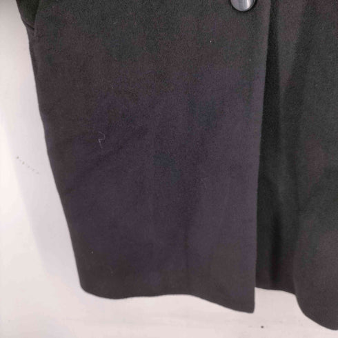 Plata Elegance アンゴラ混 ステンカラーコート レディース