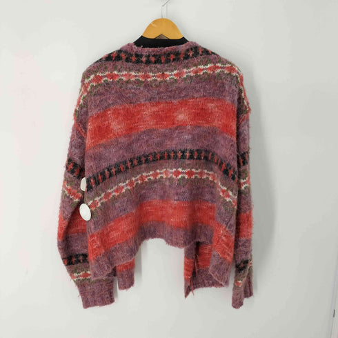 パーバーズ PERVERZE Blend Border Knit Cardigan ブレンドボーダー ニットカーディガン レディース FREE