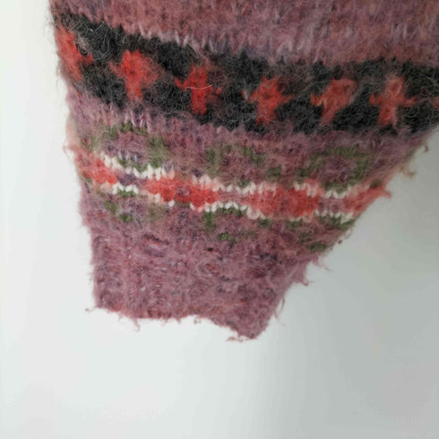 パーバーズ PERVERZE Blend Border Knit Cardigan ブレンドボーダー ニットカーディガン レディース FREE