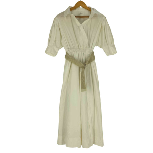 フレイアイディー FRAY I.D 24SS ベルト付きカシュクールシャツワンピ レディース JPN:1