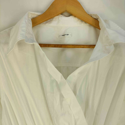 フレイアイディー FRAY I.D 24SS ベルト付きカシュクールシャツワンピ レディース JPN:1