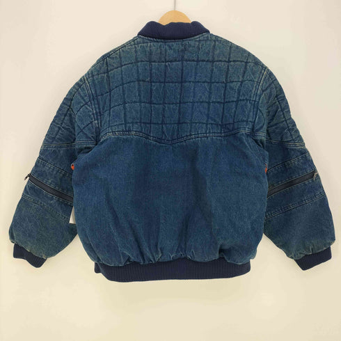 サンバレー Sun Valley 80s~90s デニム キルティング切替 ボンバージャケット メンズ import:L