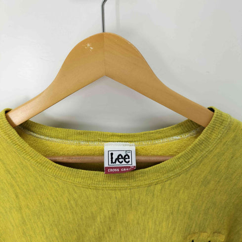リー Lee USA製 CROSS GRAIN 後染め リバース型 スウェット メンズ import:XL
