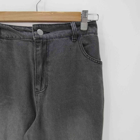 クティール kutir オーバーダイリボンフレアデニムパンツ レディース JPN:L