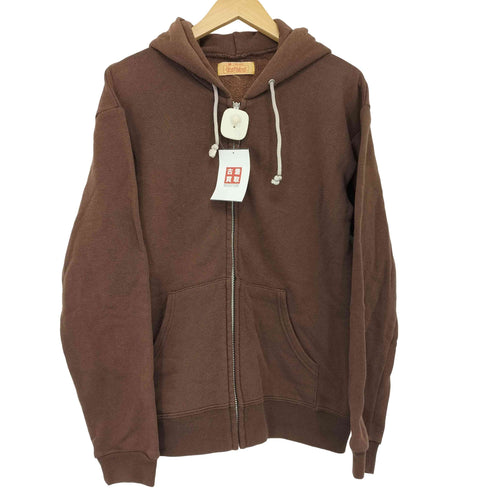 ヘルスニット Healthknit コットン ジップアップパーカー メンズ import:M