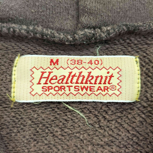 ヘルスニット Healthknit コットン ジップアップパーカー メンズ import:M