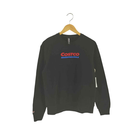 企業ロゴ 刺繍 裏起毛 スウェット レディース import:S