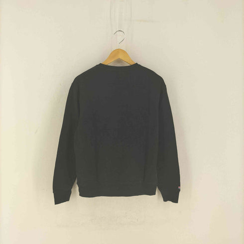 企業ロゴ 刺繍 裏起毛 スウェット レディース import:S