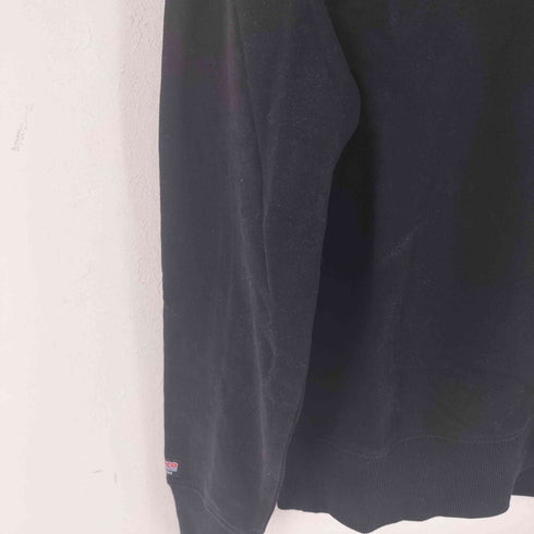 企業ロゴ 刺繍 裏起毛 スウェット レディース import:S