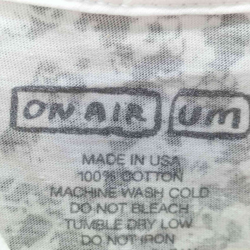 オンエアー ON AIR um ON AIR Basic Logo S/SL Tee バックプリント レディース JPN:2