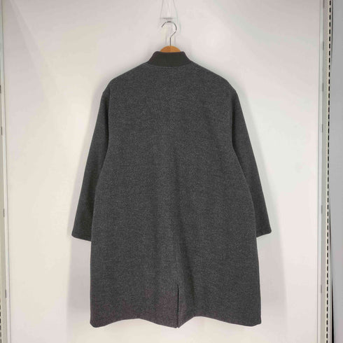 シンプリシテェ SIMPLICITE 23aw リブカラーリバーシブルコート レディース