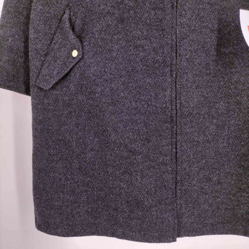 シンプリシテェ SIMPLICITE 23aw リブカラーリバーシブルコート レディース