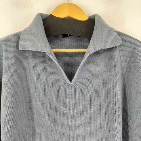 NUGU オープンカラーニット メンズ FREE