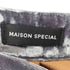 メゾンスペシャル MAISON SPECIAL Burn Out Handout Pants/オパールベルベットパンツ レディース JPN:36