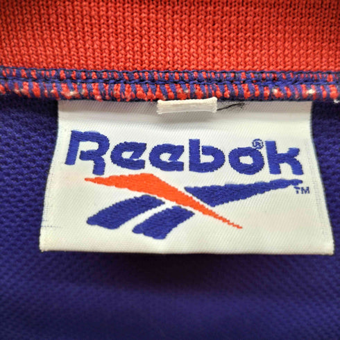 リーボック Reebok 90S ロゴ 切替 フルジップトラックジャケット ジャージ メンズ O