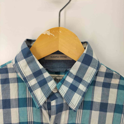 エルエルビーン L.L.Bean SLIGHTLY FITTED チェックシャツ メンズ import:S